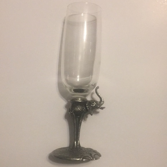 Makoulpa Pewter Glass African Animal Glasses New? - Picture 2 of 14